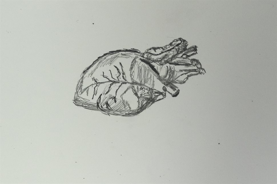 Heart drawing 3