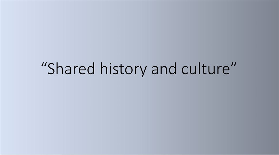 What is heritage - Shared