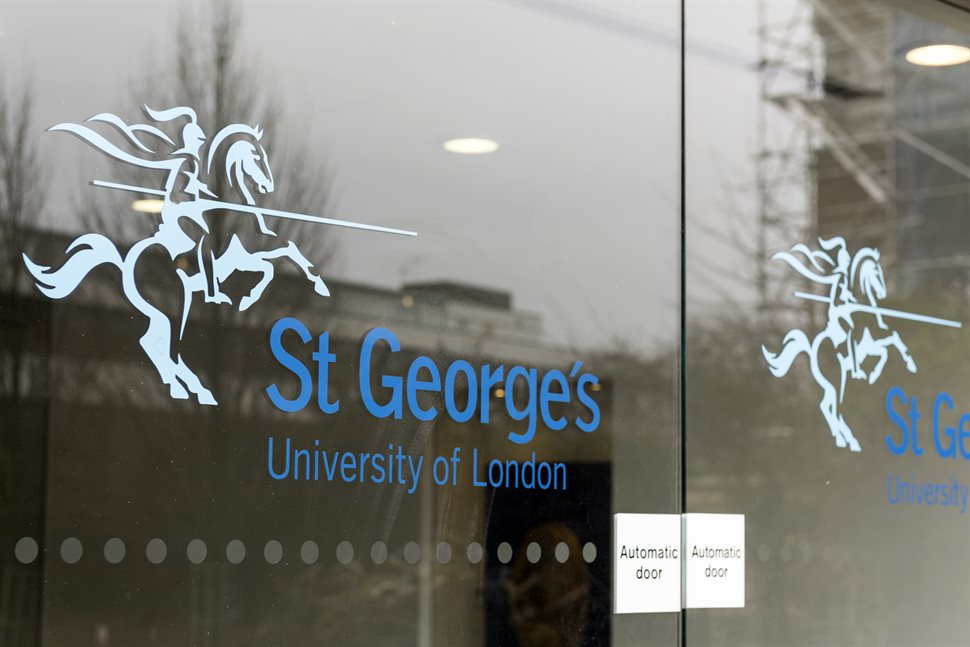 The entrance to St George's.