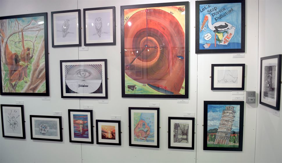 The exhibition took place in May 2019 and showcased artworks from prisoners.