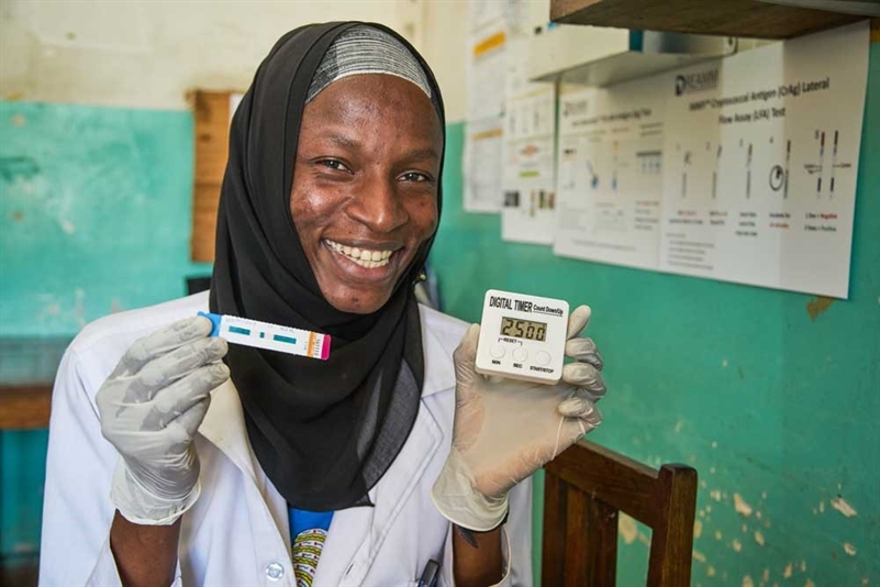 Dr Djamila from Amana Hospital, Dar es Salaam, Tanzania.