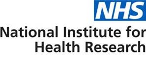 The National Institute for Health Research logo