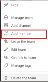 Add Member