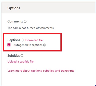 Download Transcript Window