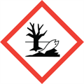 The chemical environmental hazard symbol.