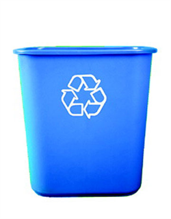 The paper recycling bin.