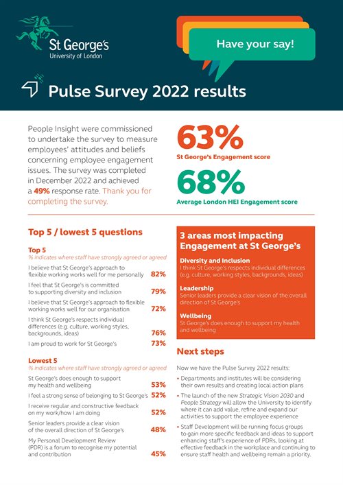 Pulse Survey Infographic
