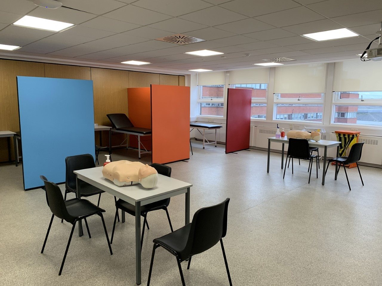 A photo of the Clinical Skills Practice Room