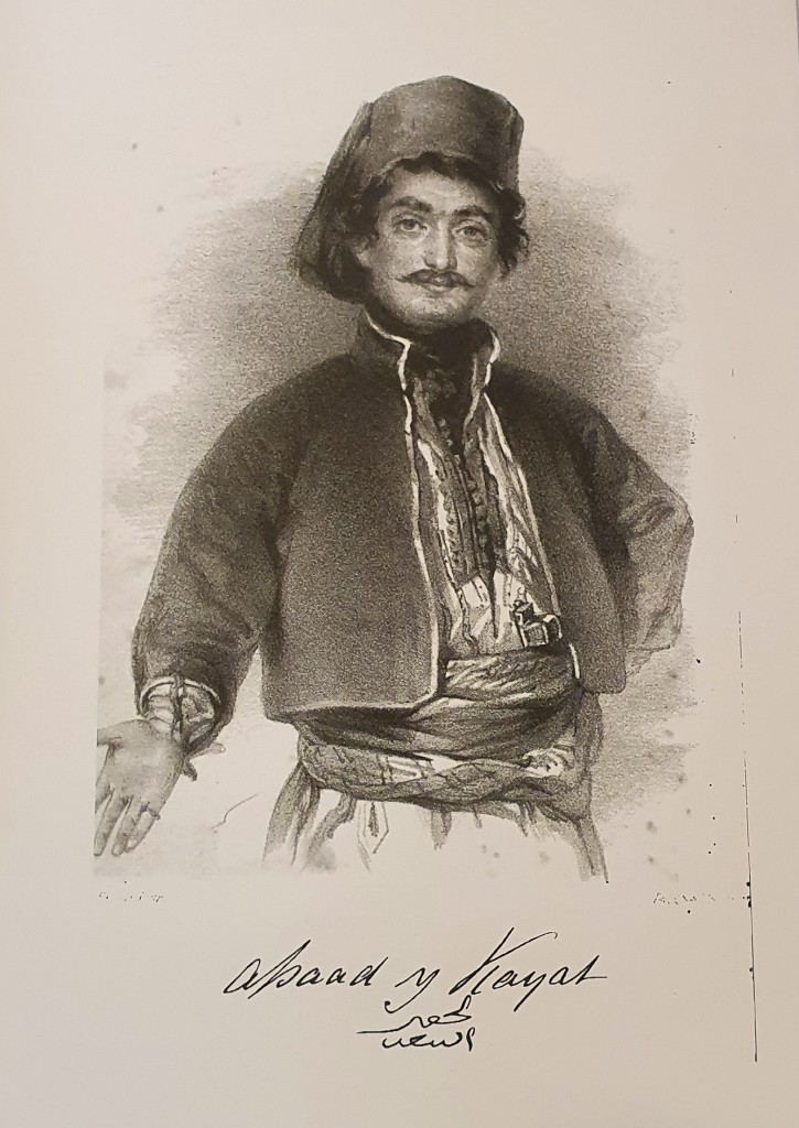 Image of Assaad Y. Kayat. Source: ‘A Voice from Lebanon with the Life and Travels of Assaad Y. Kayat’ (1847).