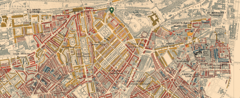 Charles Booth's Poverty Map