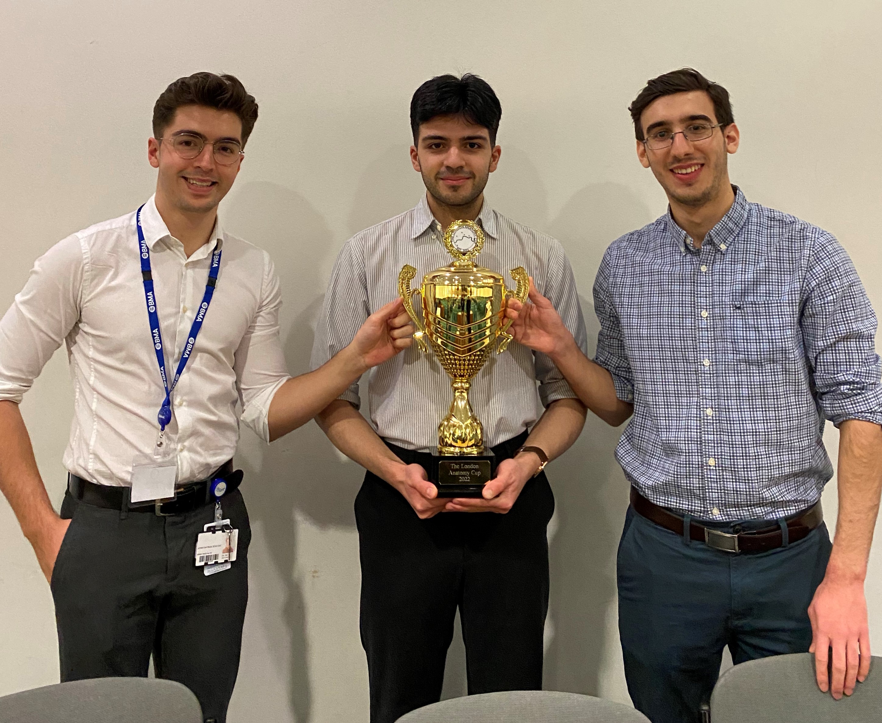 Official Picture of Anatomy Cup Winners