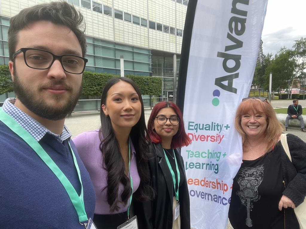 Students present project findings at Advance HE conference