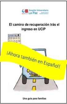 A screenshot of the recovery journey after picu admission (Espanol) document