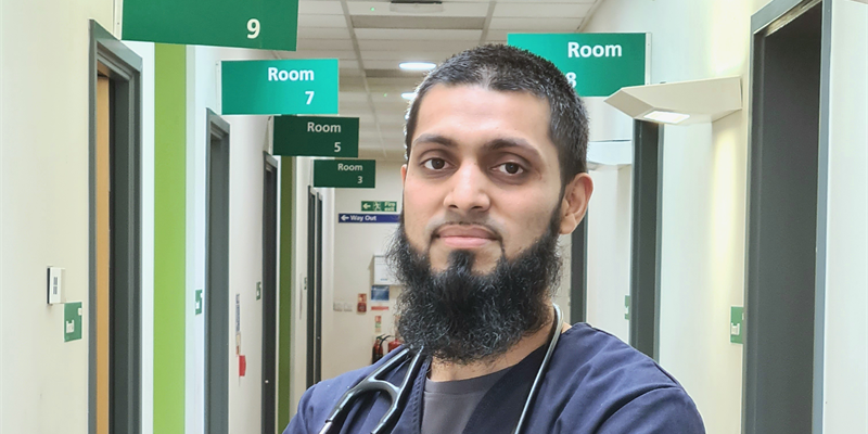 Dr Ridwan Ahmed, Clinical Lead, Covid-19 Red Site, SWB CCG, Birmingham
